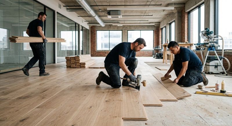 Commercial Hardwood Service in Glen Head, NY