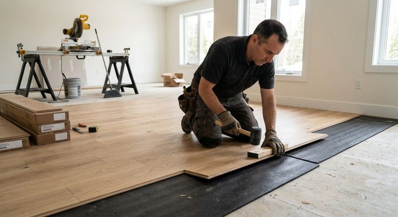 Engineered Wood Installation in Paramus, NJ