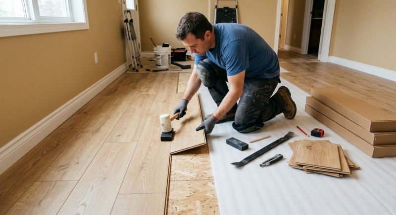 Laminate Floor Installation in Bloomfield, NJ