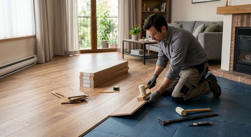Laminate Floor Installation in Ridgewood, NY