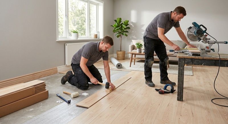 Laminate Floor Installation in Rockaway, NJ
