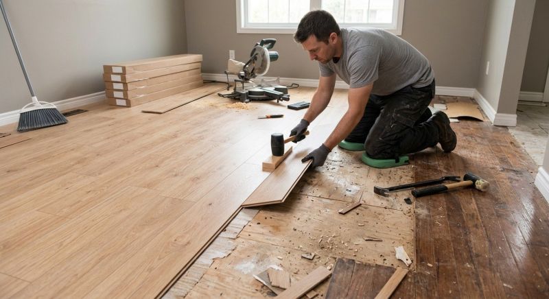 Laminate Floor Replacement in Bogota, NJ