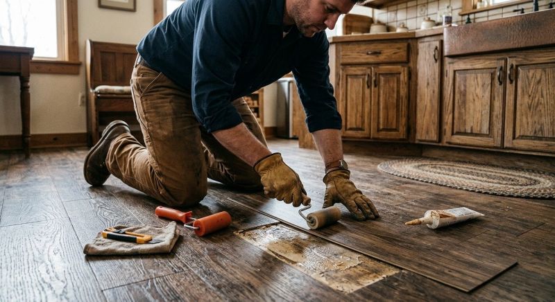 Linoleum Floor Installation in Middle Village, NY