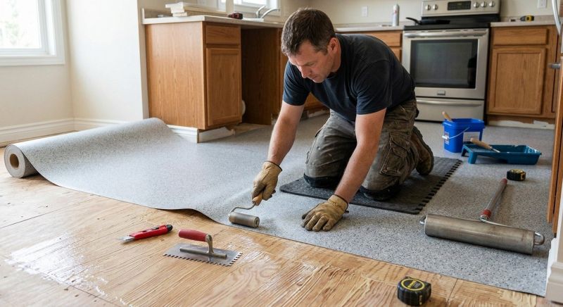 Linoleum Floor Installation in Union County, NJ