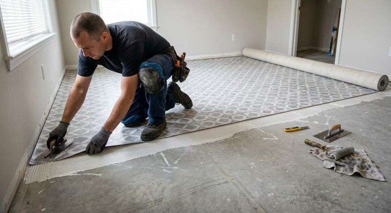 Sheet Vinyl Installation in Cranford, NJ