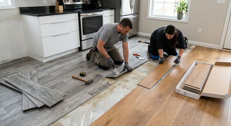 Vinyl Tile Replacement in Paramus, NJ